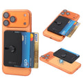 Soporte magnético de 3 tarjetas con botón lateral XDcase para iPhone/Galaxy y más