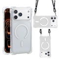 Funda magnética antigolpes con cuatro orificios para el teléfono XDcase, no incluye cordón., For iPhone 17 Pro Max, For iPhone 17 Pro, For iPhone 17, For iPhone Air