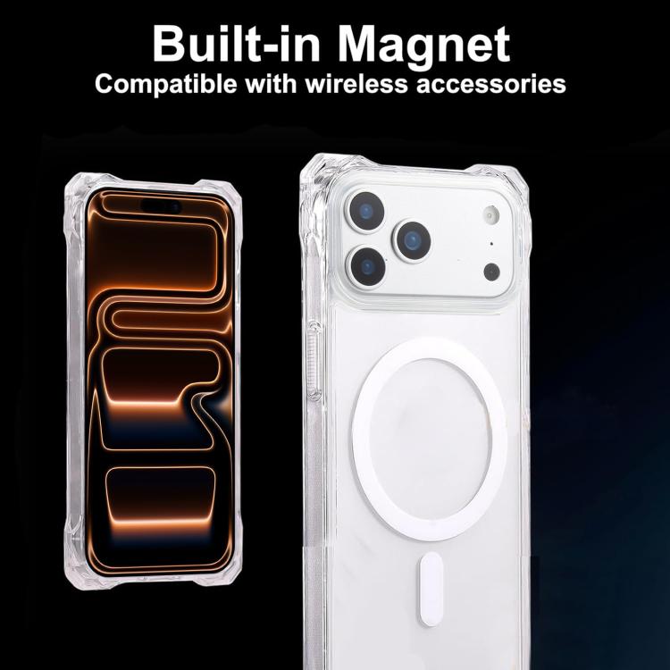 Funda magnética antigolpes con cuatro orificios para el teléfono XDcase, no incluye cordón., For iPhone 17 Pro Max, For iPhone 17 Pro, For iPhone 17, For iPhone Air