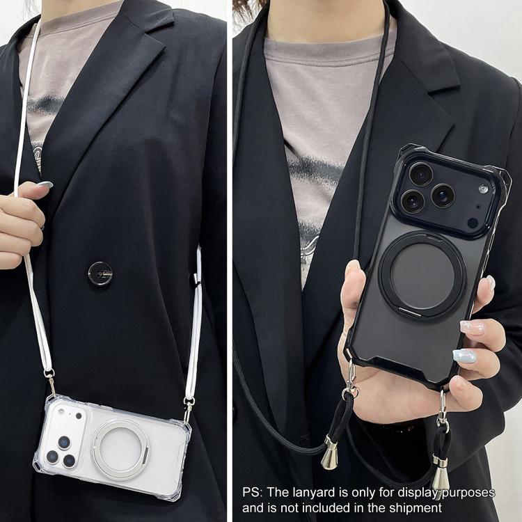 Funda magnética para teléfono XDcase Pivot Stand con cuatro orificios en las esquinas. Cordón no incluido., For iPhone 17 Pro Max, For iPhone 17 Pro, For iPhone 17, For iPhone Air