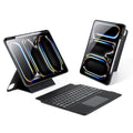 Funda para tablet de cuero vegano con teclado inalámbrico magnético retroiluminado DUX DUCIS Serie DK, For iPad Pro 13 2025 / 2024, For iPad Pro 11 2025 / 2024, For iPad 2025 / 2022, For iPad Air 11 2025 / 2024, For iPad Air 13 2025 / 2024             ...