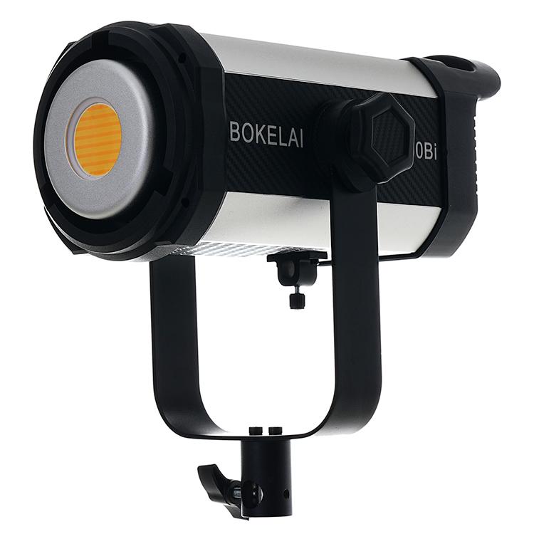 BOKELAI BK-300Bi 300W Luz LED de relleno para vídeo con doble temperatura de color (2700K-6500K) y control remoto., US Plug, EU Plug, UK Plug