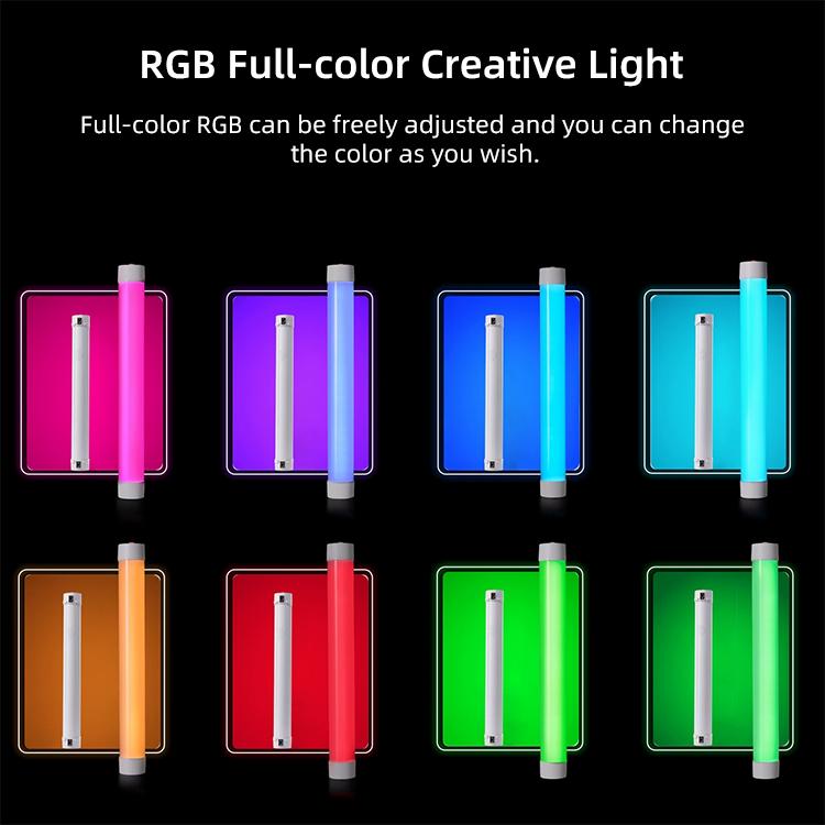 Luz de relleno LED RGB portátil G10 para barbilla y cuello, ideal para rellenar arrugas., Standard Version, with Mini Tripod