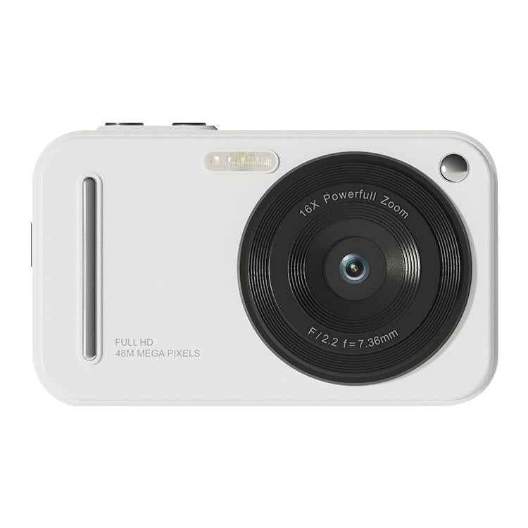 Cámara digital X5 de 48 MP con pantalla HD de 2,4 pulgadas y enfoque automático.