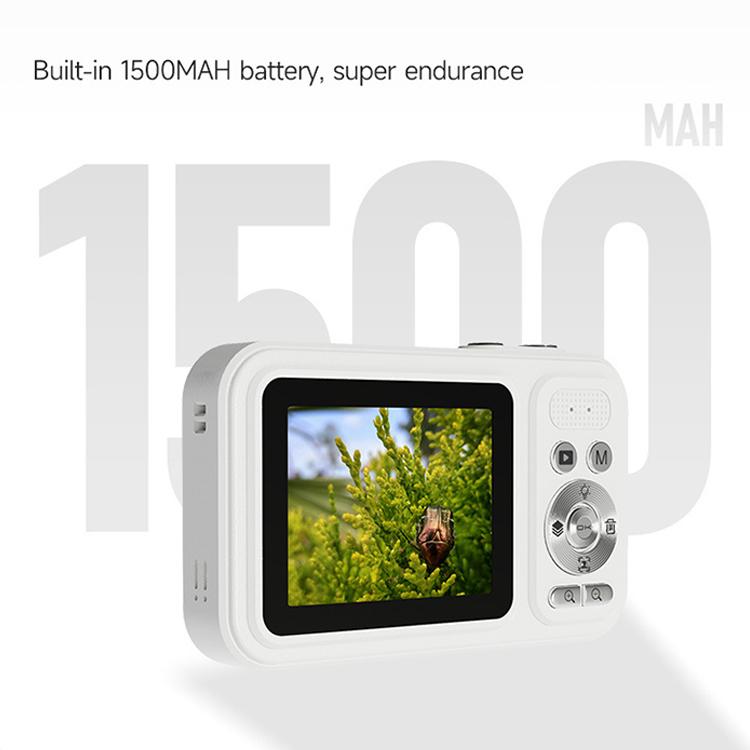 Cámara digital X5 de 48 MP con pantalla HD de 2,4 pulgadas y enfoque automático.