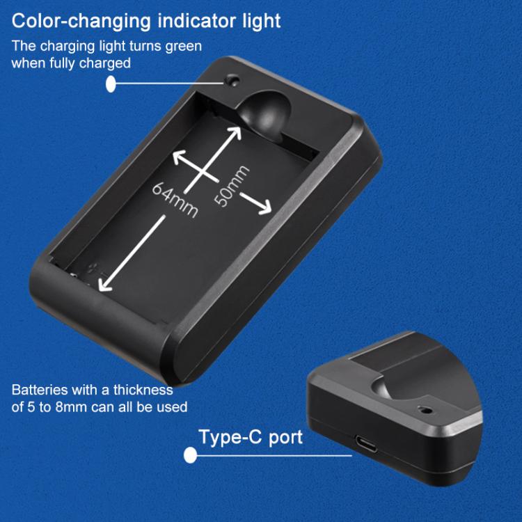 Paquete de 10 unidades TDZ-01 Cargador de batería portátil WiFi 3 en 1 para M21G / M29HG / M26HG, con cable de carga de 50 cm
