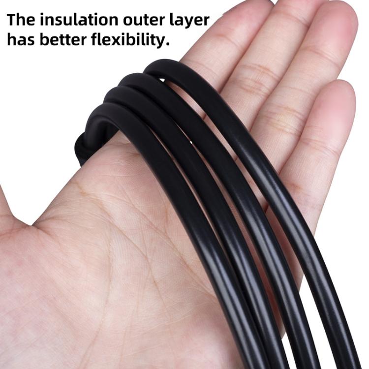 Cable de audio para guitarra eléctrica con conector de 6,35 mm recto a codo, 3m, 5m, 10m