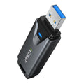 Adaptador de red inalámbrica mini USB tribanda WiFi 6E EDUP EP-AX1678, EP-AX1678