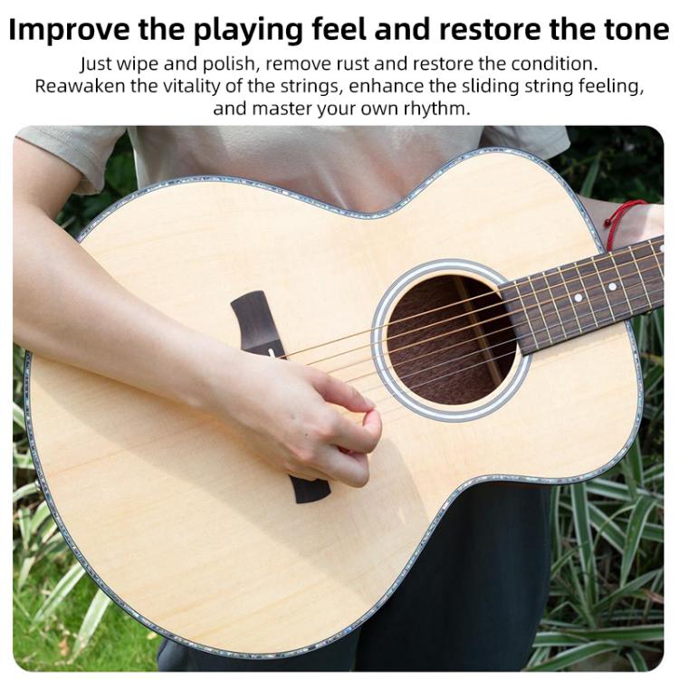 Pincel decapante para cuerdas de guitarra