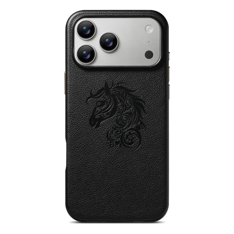 Funda para teléfono ESEBLE B1 con cinco caballos floreados, For iPhone 17 Pro Max, For iPhone 17 Pro