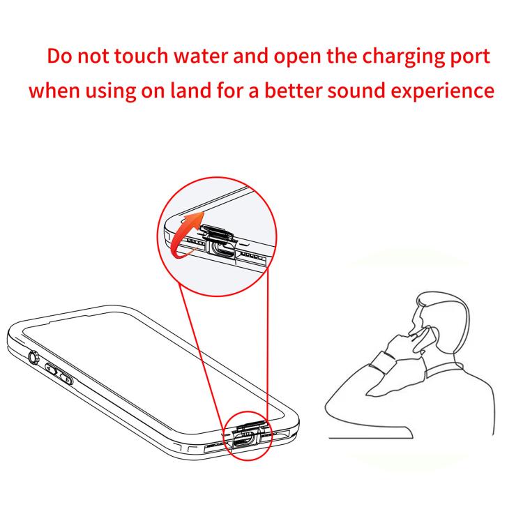Funda impermeable universal para teléfono RedPepper Air Box Plus de 6,7 pulgadas, Air Box Plus 6.7-inch