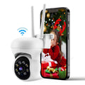 Cámara de vigilancia panorámica impermeable K21 1080P de 360 grados, K21