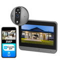 RH-PD8-I Pantalla HD de 4,3 pulgadas, sin puntos rojos, visión nocturna, timbre de video WiFi, RH-PD8-I