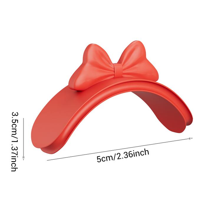 Funda decorativa de silicona para diadema con lazo, For AirPods Max