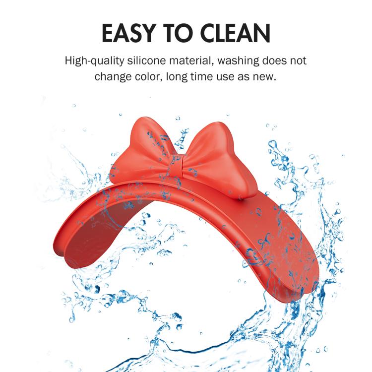 Funda decorativa de silicona para diadema con lazo, For AirPods Max