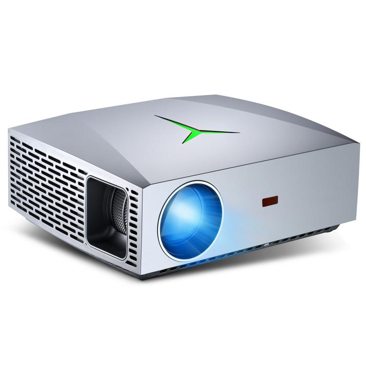 Proyector inteligente inalámbrico portátil VIVIBRIGHT F40 de 1920x1080 y 4200 lúmenes para cine en casa, con control remoto y versión Android., US Plug, UK Plug, AU Plug
