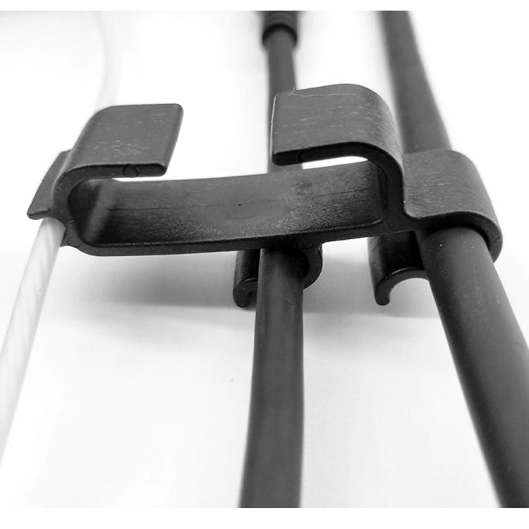 Hebilla de fijación con clip auxiliar para cable VR universal