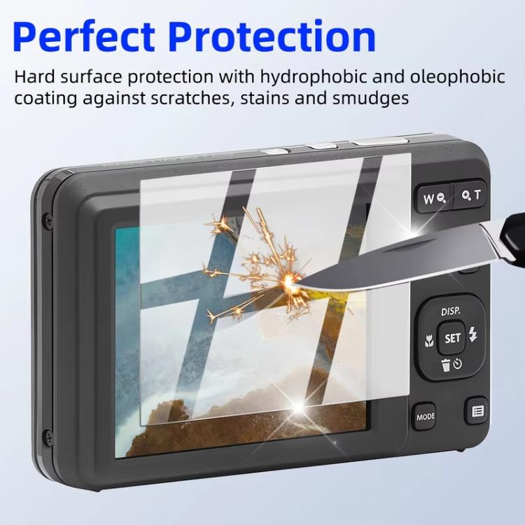 Protector de pantalla de vidrio templado HD antiarañazos y antihuellas, For Kodak PIXPRO FZ55