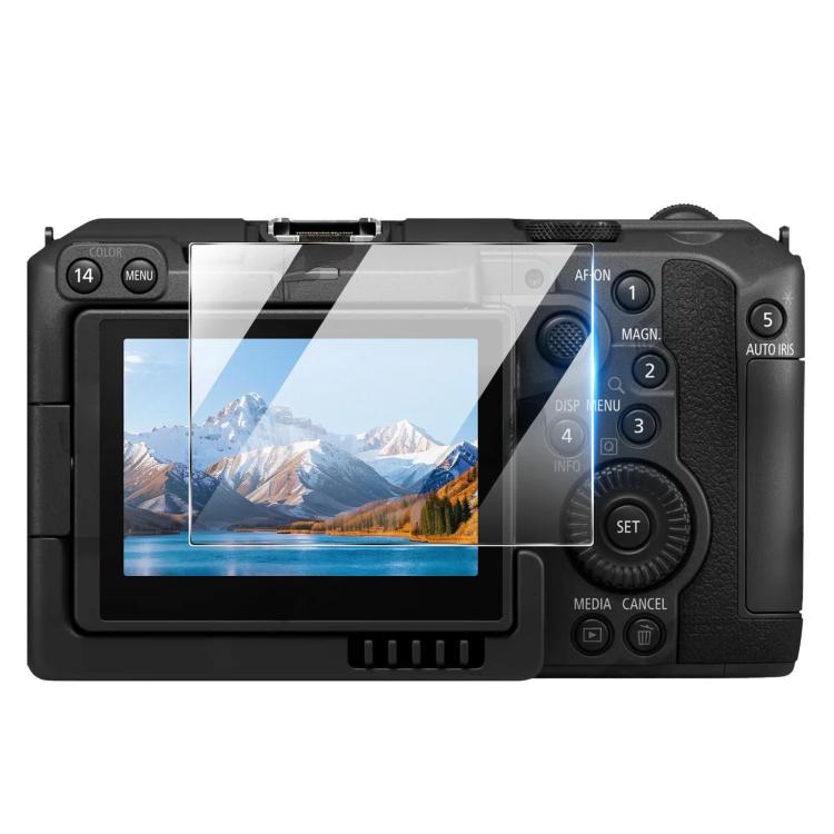 Protector de pantalla de vidrio templado HD antiarañazos y antihuellas, For Canon EOS C50