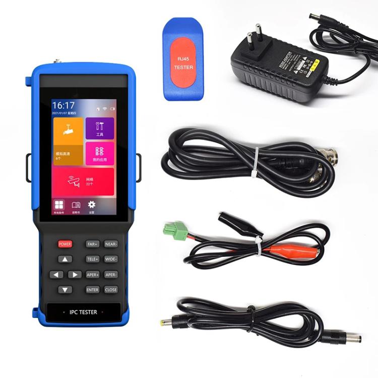 Probador de ingeniería de red analógica coaxial IPC9310Plus con pantalla HD de 4,5 pulgadas y probador de videovigilancia, IPC9310Plus(US Plug)