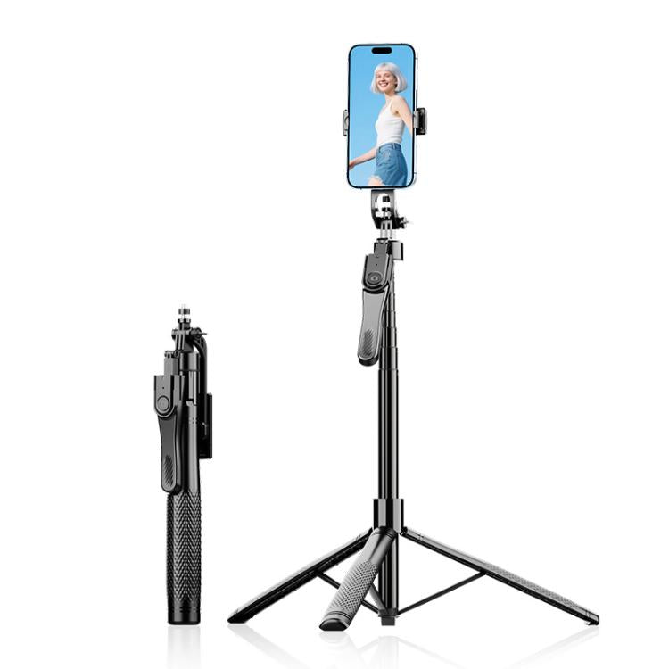 Trípode telescópico de pie para teléfono K29 con palo selfie.