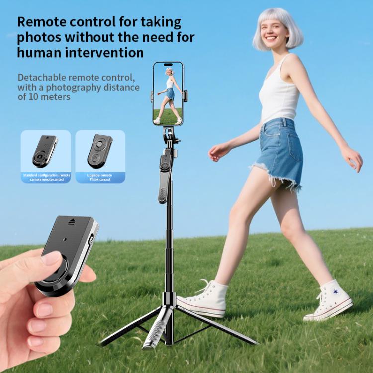 Trípode telescópico de pie para teléfono K29 con palo selfie.