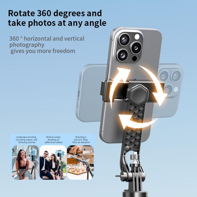 Trípode telescópico de pie para teléfono K29 con palo selfie.
