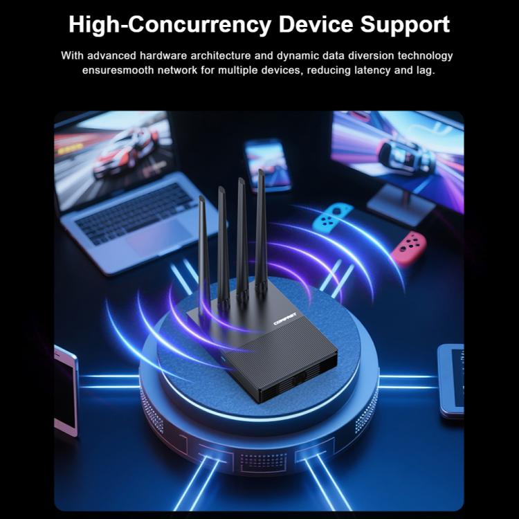 Router portátil COMFAST CF-E13 con conexión 4G SIM a Ethernet/WiFi, CF-E13