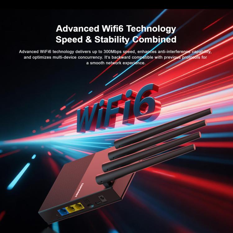 Router portátil COMFAST CF-E13 con conexión 4G SIM a Ethernet/WiFi, CF-E13