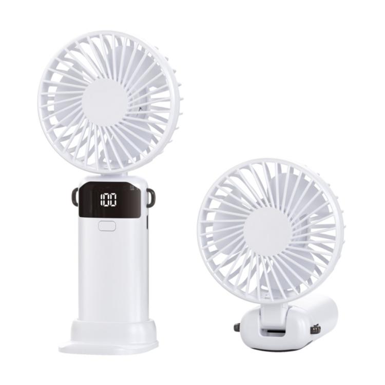 Ventilador de mano plegable S1 Ice Feel con pantalla LED
