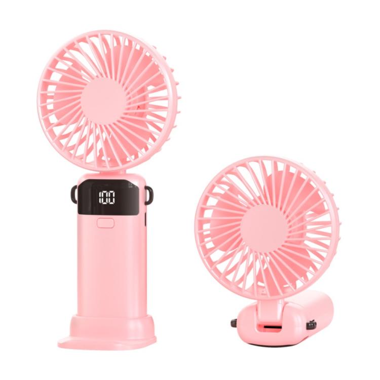 Ventilador de mano plegable S1 Ice Feel con pantalla LED