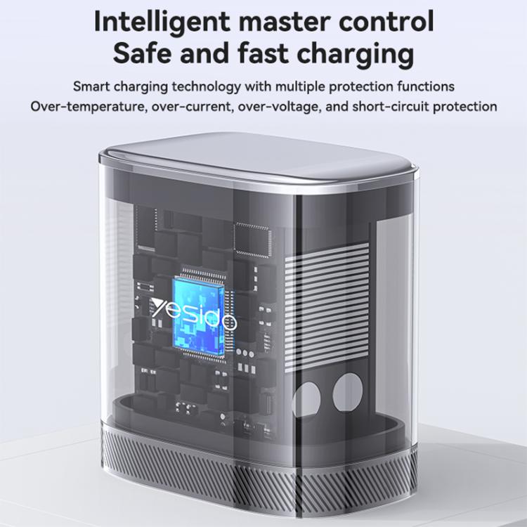 Yesido YC20U PD35W Cargador rápido de un solo puerto USB-C/Tipo-C con cable Tipo-C a Tipo-C, YC20U