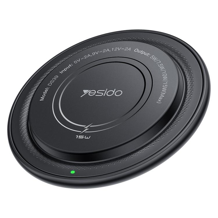 Cargador inalámbrico magnético de escritorio Yesido DS39 de 15 W, DS39