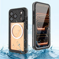Funda magnética impermeable para teléfono RedPepper Serie V IP68, For iPhone 17 Pro, For iPhone 17