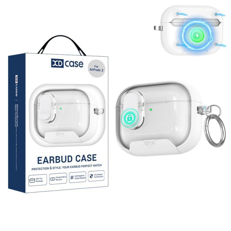 Estuche magnético para auriculares XDcase Starlink Series con soporte y cierre de seguridad., For AirPods Pro 3, For AirPods 4, For AirPods Pro 2 / 1