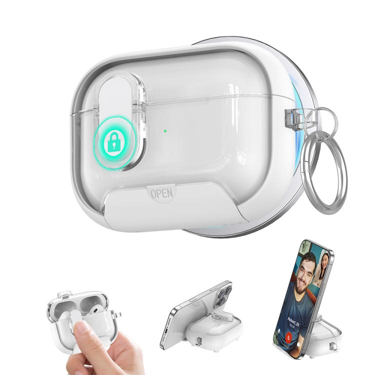 Estuche magnético para auriculares XDcase Starlink Series con soporte y cierre de seguridad., For AirPods Pro 3, For AirPods 4, For AirPods Pro 2 / 1