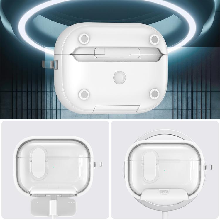 Estuche magnético para auriculares XDcase Starlink Series con soporte y cierre de seguridad., For AirPods Pro 3, For AirPods 4, For AirPods Pro 2 / 1