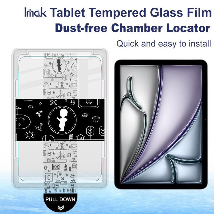 Imak Tableta Localizador de Cámara Libre de Polvo con Protector de Vidrio Templado, For iPad Air 13 2024 / 2025 / 2026, For iPad Air 11 2024 / 2025 / 2026, For iPad Pro 13 2024 / 2025, For iPad Pro 11 2024 / 2025, For iPad 2025                         ...