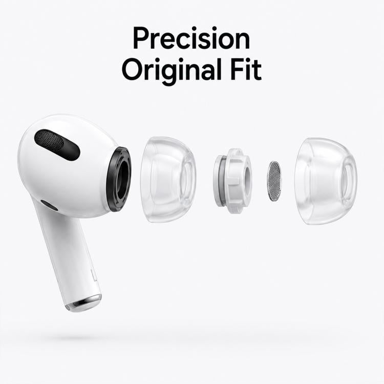 XDcase 3 pares de almohadillas de silicona líquida de repuesto para auriculares, tamaños S/M/L, For AirPods Pro 3, For AirPods Pro 1 / 2