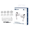 XDcase 4 pares de almohadillas de silicona líquida de repuesto para auriculares, tamaños XS/S/M/L, For AirPods Pro 3, For AirPods Pro 1 / 2