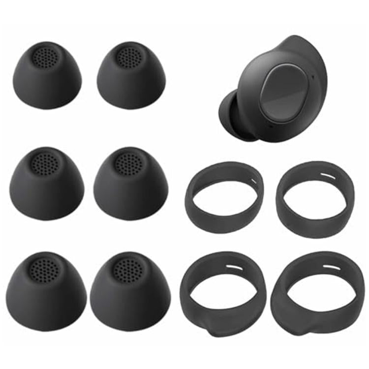 Kit de 3 pares de almohadillas de silicona de repuesto y ganchos para las orejas XDcase, tamaños S/M/L, For Samsung Galaxy Buds FE