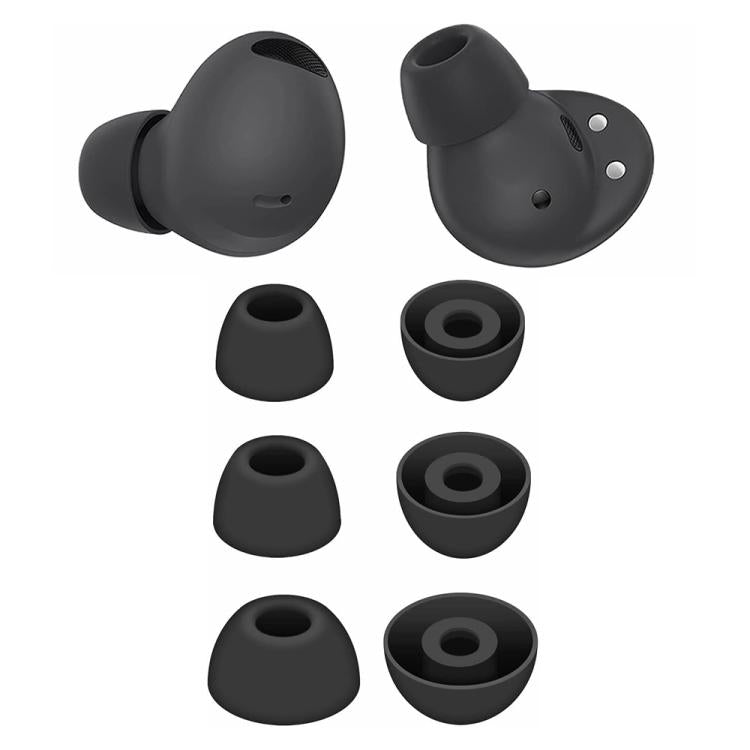 Kit de 3 pares de almohadillas de silicona de repuesto para auriculares XDcase, tamaños S/M/L, For Samsung Galaxy Buds2 Pro / Buds+