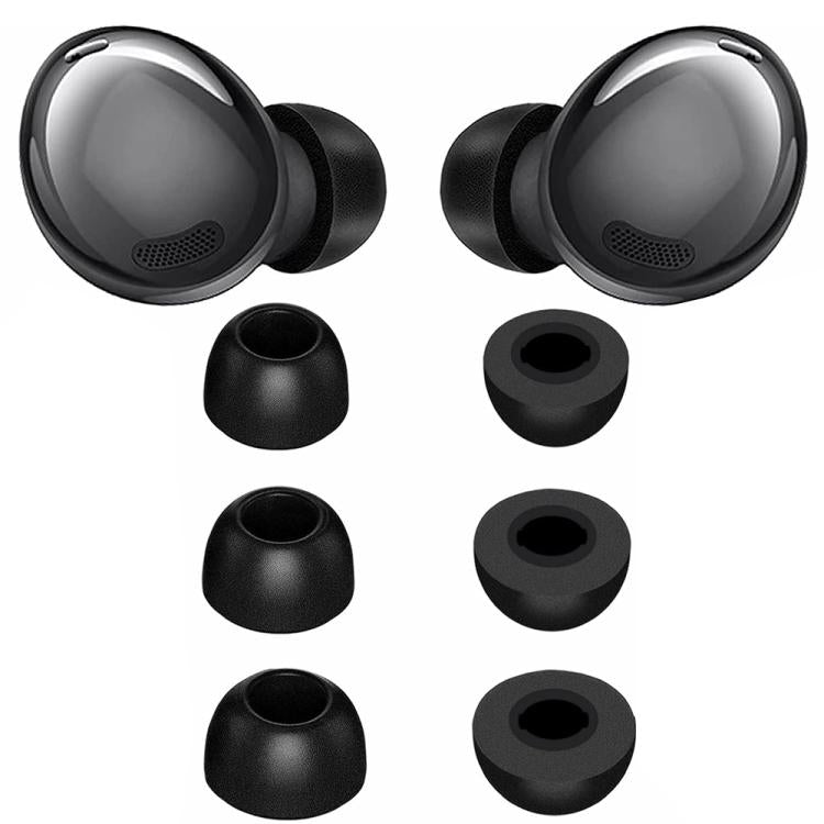 Kit de 3 pares de almohadillas de espuma viscoelástica de repuesto XDcase, tamaños S/M/L, For Samsung Galaxy Buds2 Pro / Buds+