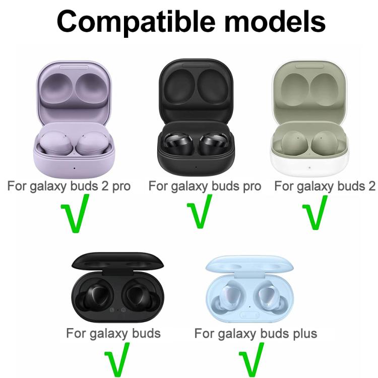Kit de 3 pares de almohadillas de espuma viscoelástica de repuesto XDcase, tamaños S/M/L, For Samsung Galaxy Buds2 Pro / Buds+