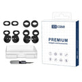 Kit de 4 pares de almohadillas de silicona y ganchos para orejas XDcase, tamaño S/L (izquierdo y derecho), For Samsung Galaxy Buds Live