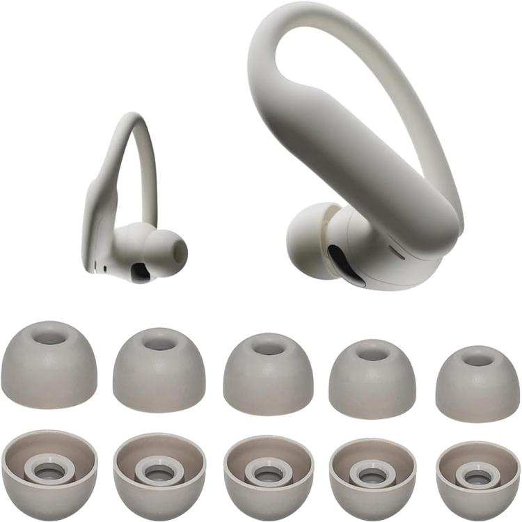 Kit de 5 pares de almohadillas de silicona para oídos XDcase, tamaños XS/S/M/L/XL, For Beats Powerbeats Pro 2 / Fit / Studio Buds