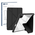 Funda de cuero plegable en Y con textura de grano de arroz XDcase para tablet inteligente con ranura para lápiz, For iPad Pro 12.9 inch 2022 / 2021 / 2020