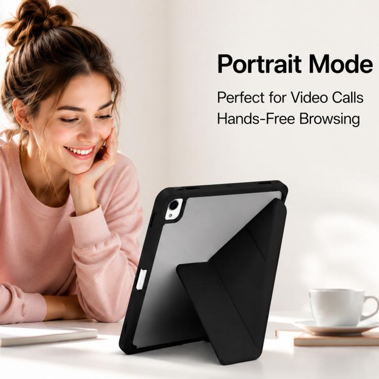 Funda de cuero plegable en Y con textura de grano de arroz XDcase para tablet inteligente con ranura para lápiz, For iPad Air 13 inch 2026 / 2025 / 2024, For iPad mini 2024 / 2021