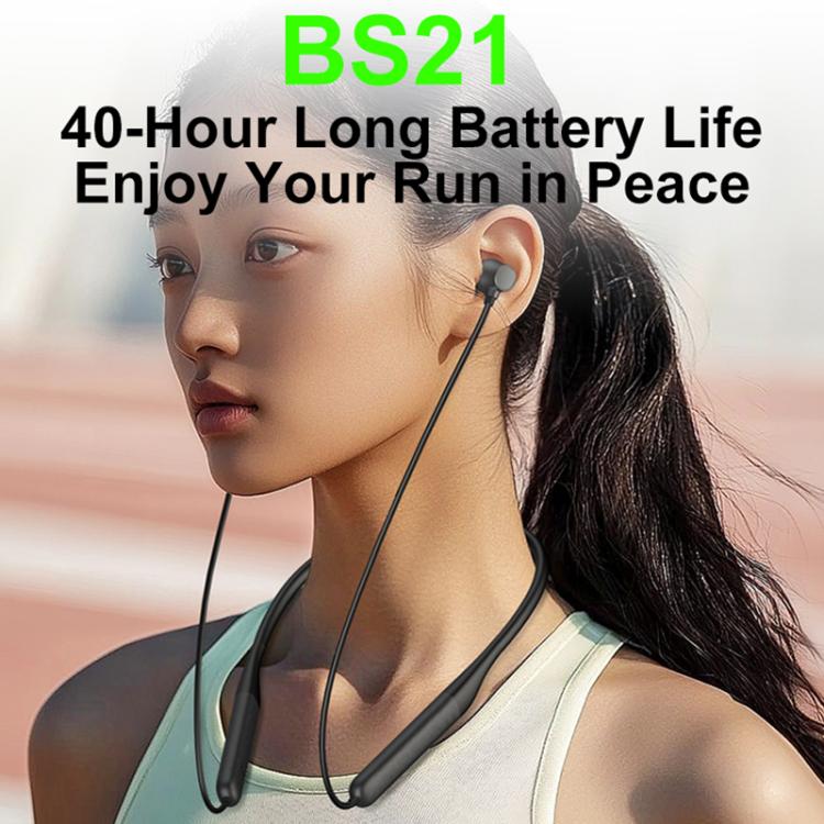 Auriculares Bluetooth Langsdom BS21 con interruptor magnético y batería de larga duración.