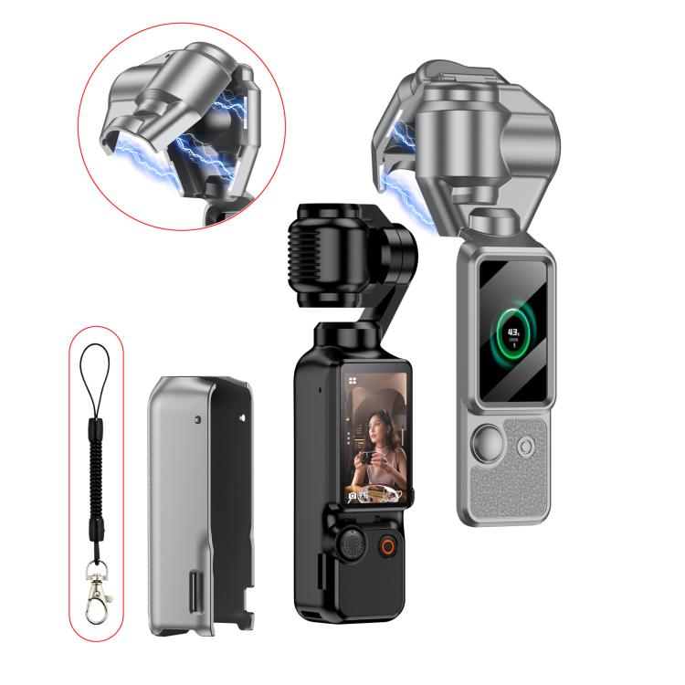 Funda GKK para gimbal, protector de cámara, pantalla, cuerpo, magnética, cubierta completa, For DJI OSMO Pocket 3 Body Full Cover